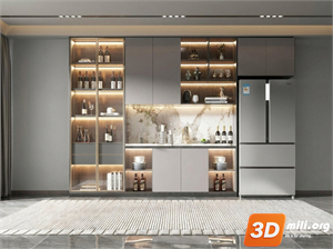 Wine cabinet Skp Files